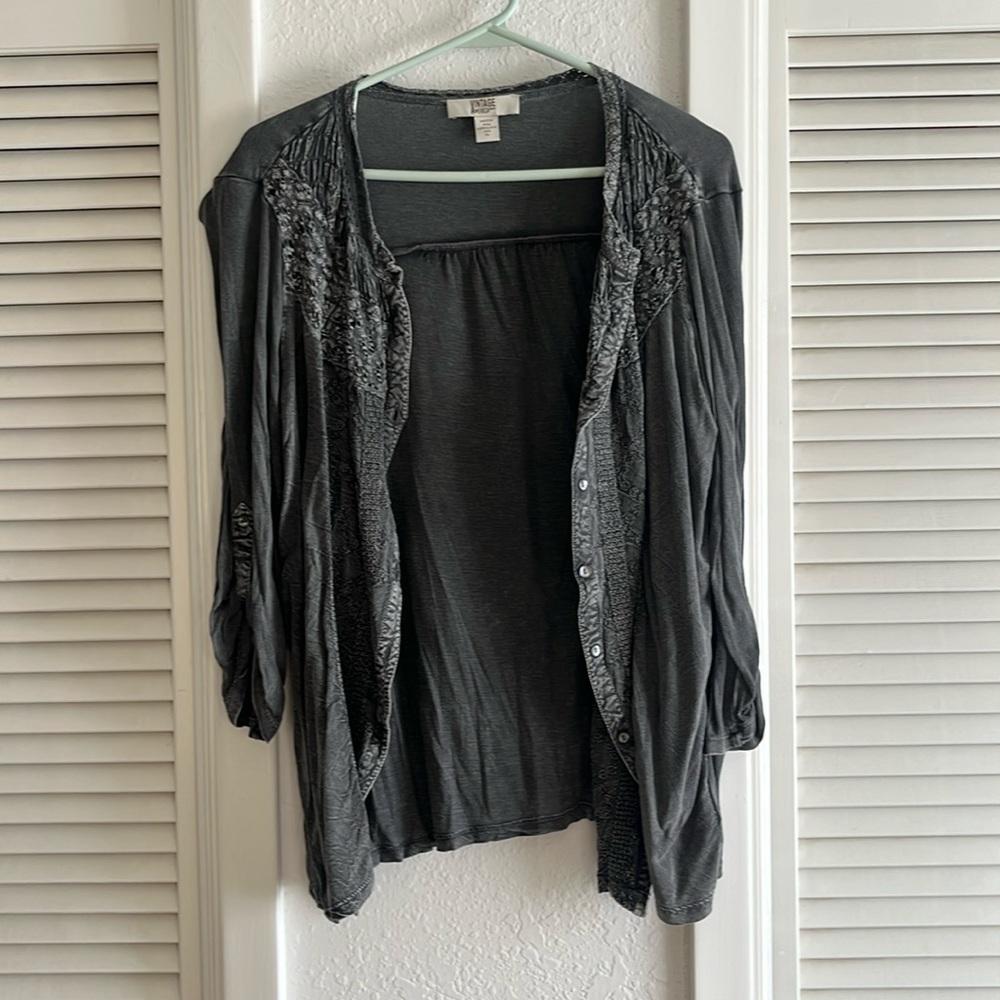 Vintage America Blues Cardigan Size XL